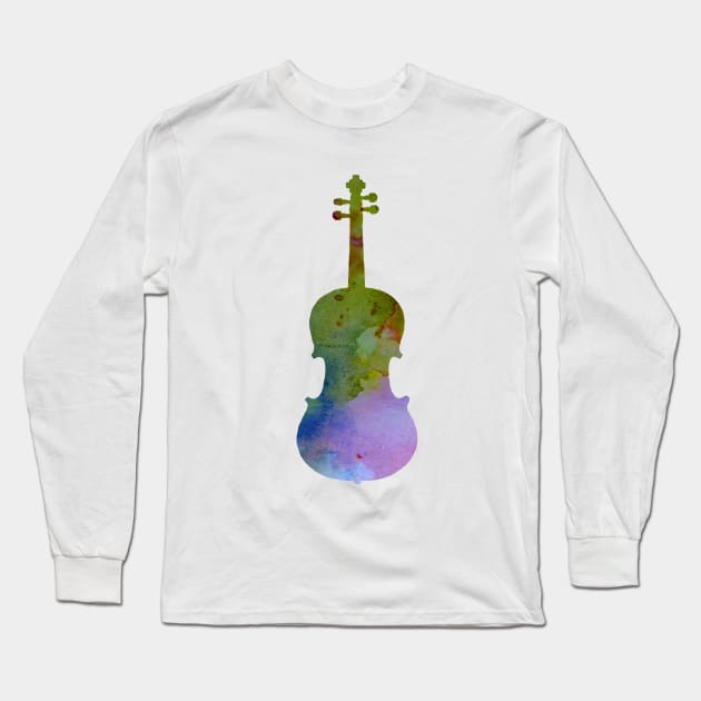 Viola Long Sleeve T-Shirt by BittenByErmines